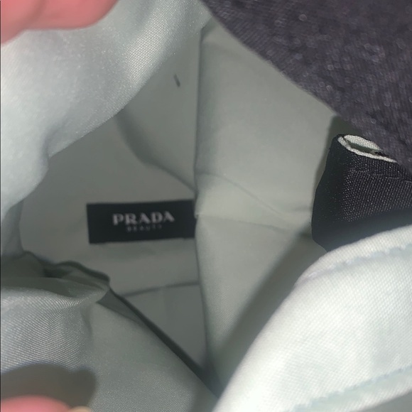 Prada Black Tote with Mint Interior with attached Baby NEW - Picture 7 of 7